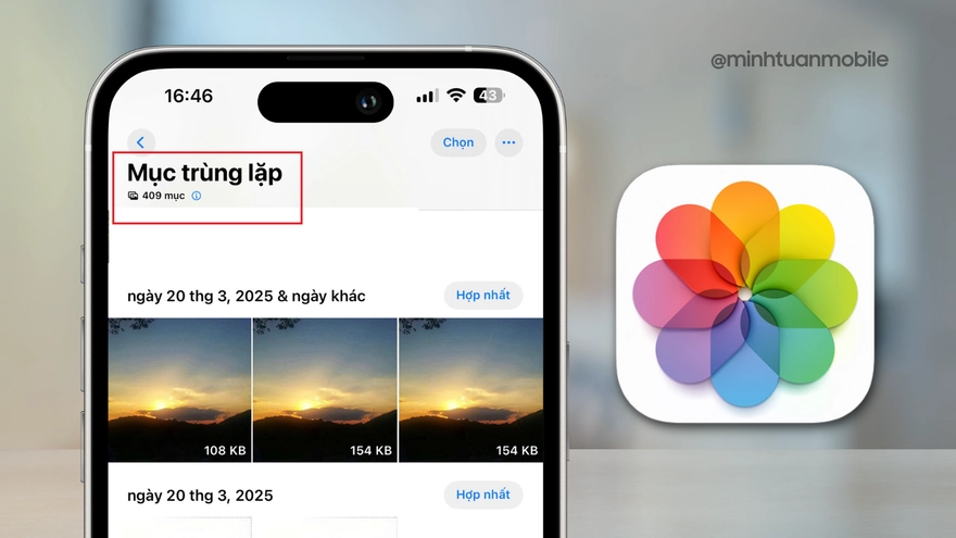 Cách xóa ảnh trùng lặp trên iPhone giải phóng bộ nhớ