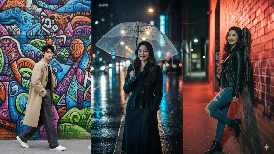 Câu lệnh AI tạo ảnh đường phố cực ngầu trong 1 phút