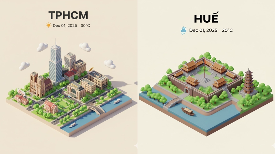Câu lệnh Gemini tạo ảnh Isometric thành phố hot trend