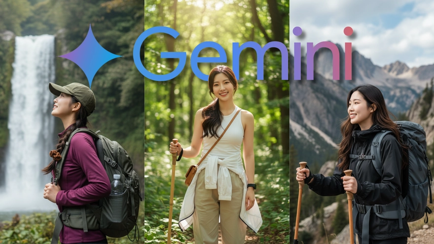 Câu lệnh Gemini tạo ảnh leo núi trekking ngay tại nhà