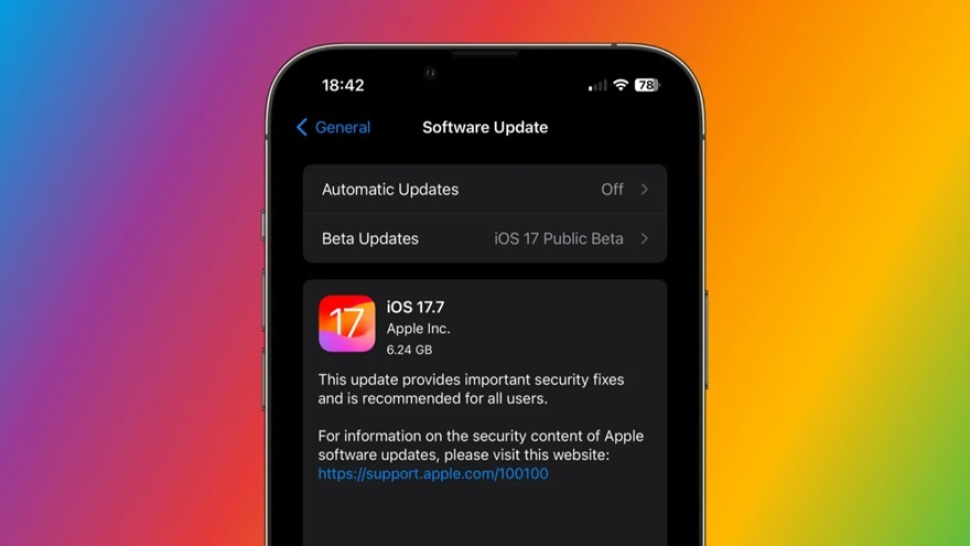 Có nên cập nhật iOS 17.7 ngay lúc này?