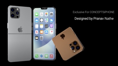 Concept iPhone Flip tuyệt đẹp này sẽ khiến bao con tim thổn thức