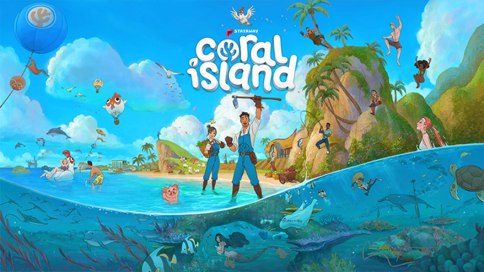 Coral Island: Hé lộ tựa game nông trại giống hệt Stardew Valley