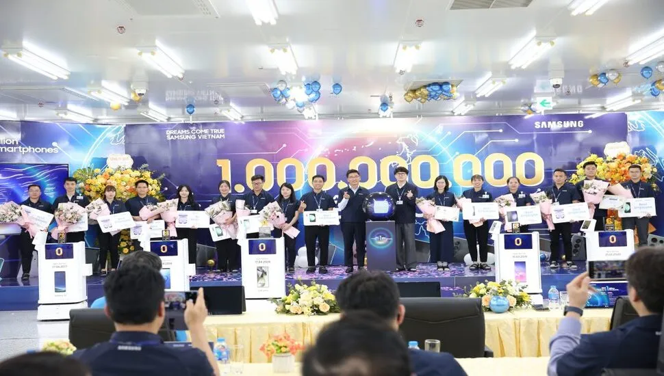 Nhà máy Samsung Việt Nam đạt cột mốc 1 tỷ chiếc smartphone