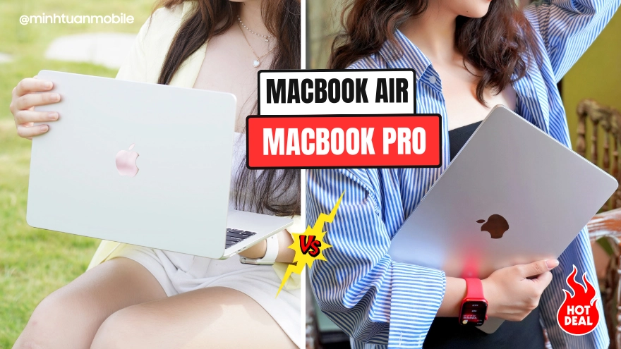 Đang phân vân giữa MacBook Air và Pro? Đây là câu trả lời