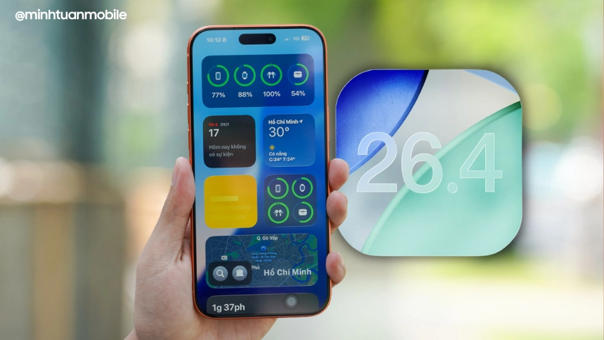 Đánh giá iOS 26.4 sau 3 ngày sử dụng: Pin đã đến lúc ổn định