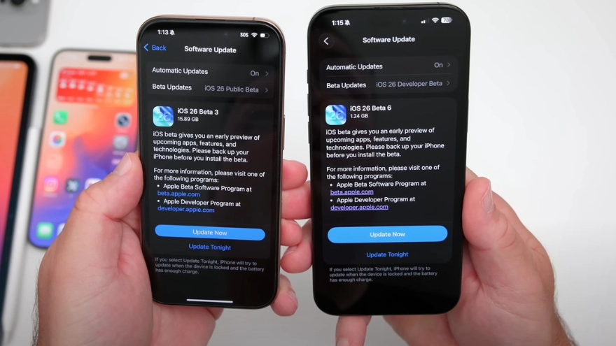 Đánh giá iOS 26 Public Beta 3 sau 24 giờ sử dụng