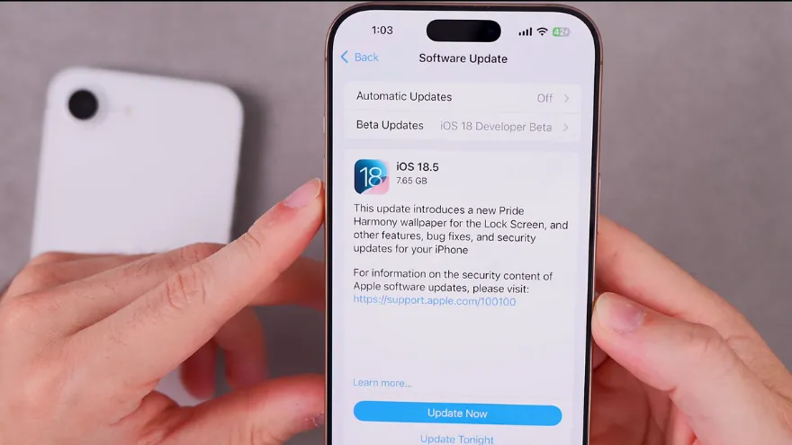 Đánh giá nhanh iOS 18.5 RC vừa ra mắt