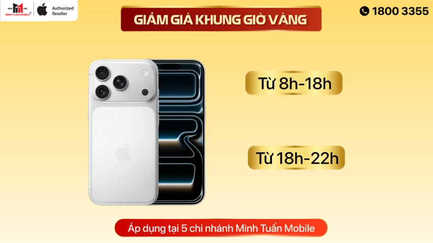 Đến ngay 5 chi nhánh này để săn iPhone 17 Pro Max giờ vàng!