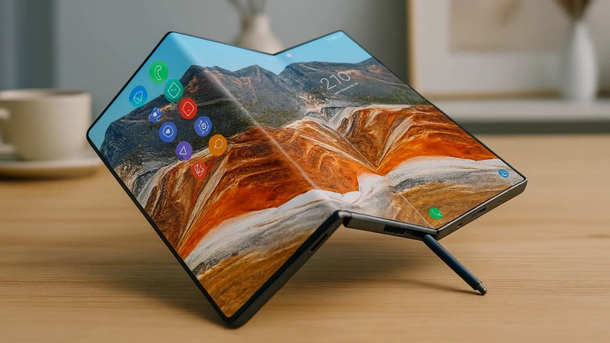Điện thoại ba gập đầu tiên của Samsung có gì mới?