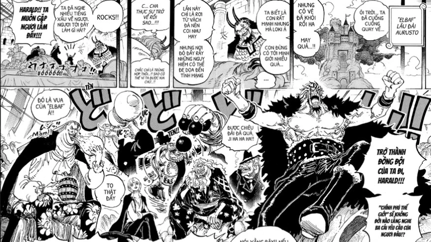 Dự đoán One Piece Chap 1156: Bí ẩn Rồng Vàng