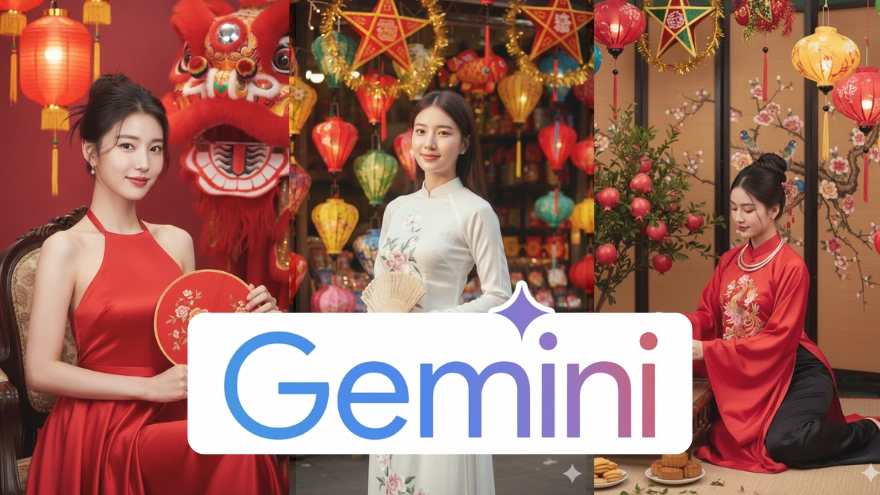Dùng Gemini tạo ảnh sống ảo Trung thu không cần chen lấn