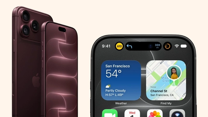 Dynamic Island iPhone 18 Pro Max: Nhỏ hơn, đa nhiệm 3 Live Activities