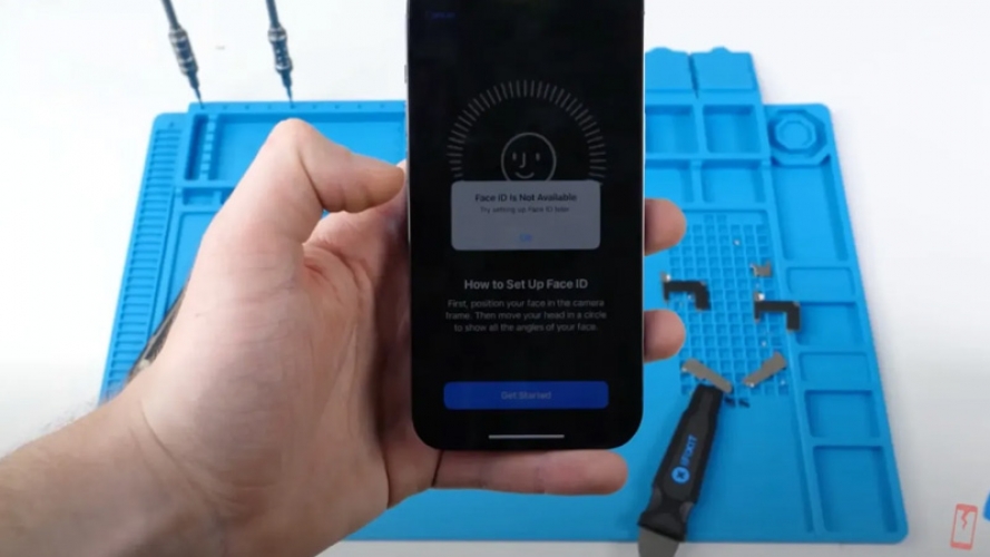Face ID trên iPhone 13 sẽ ngừng hoạt động nếu màn hình được sửa chữa của bên thứ ba