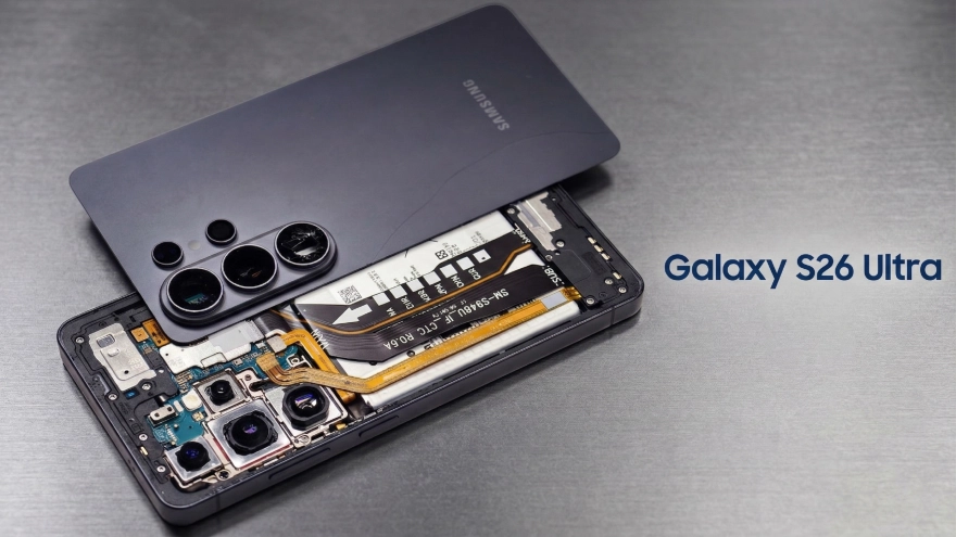 Mổ bụng Galaxy S26 Ultra lộ chiêu tản nhiệt không tưởng