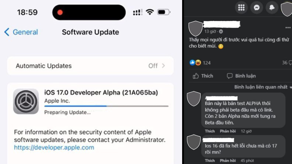 Xuất hiện iOS 17.0 Alpha dành riêng cho thị trường EU