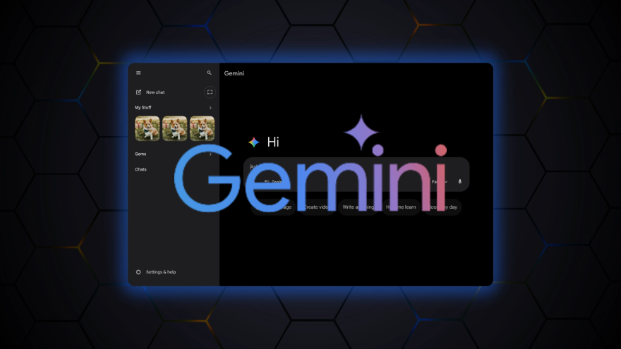 Giao diện Gemini web được đại tu với nhiều nâng cấp mới
