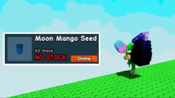 Grow a Garden: Cách sở hữu Moon Mango