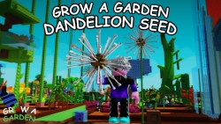Grow a Garden: Chi tiết cách nhận hạt giống Dandelion