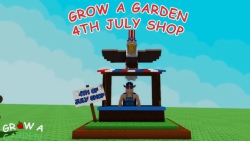 Grow a Garden: Danh sách vật phẩm cực hot tại 4th of July Shop