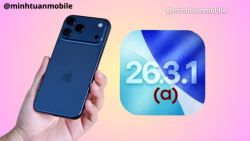 Dòng iPhone nào cài được iOS 26.3.1 (a) vừa mới ra mắt?