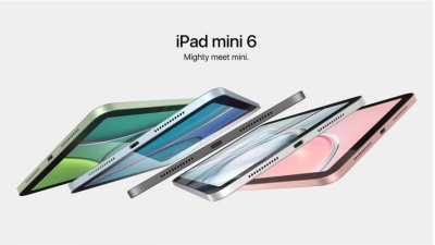 iPad mini 6 xuất hiện tuyệt đẹp với nhiều màu sắc, chip A14, hỗ trợ Apple Pencil