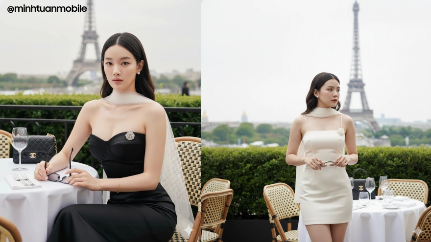 Hóa tiểu thư dạo phố Paris chỉ với một câu lệnh