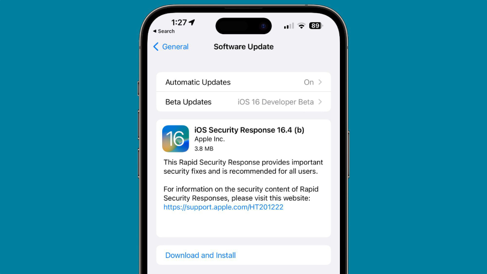 Apple phát hành bản sửa lỗi bảo mật cho iOS 16.4