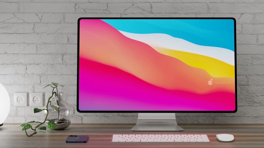 Concept iMac 24 inch và 32 inch mới với thiết kế sắc cạnh đã đủ để khiến con tim bạn đổ gục?