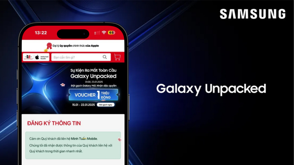 Hướng dẫn đăng ký nhận thông tin Galaxy Unpacked 2025 nhanh nhất