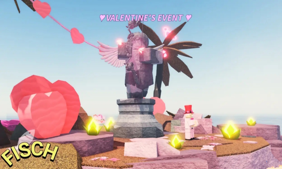 Hướng dẫn hoàn thành sự kiện Valentine của Fisch Roblox