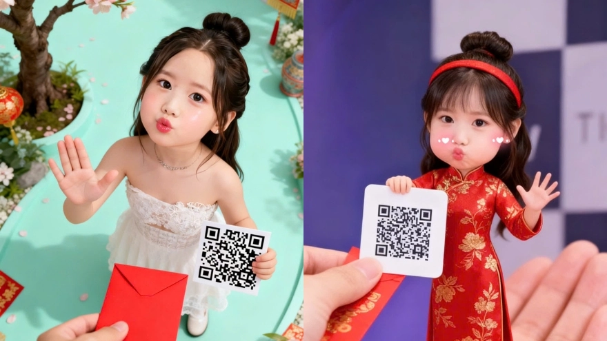 Hướng dẫn làm trend AI nhận lì xì cực đáng yêu