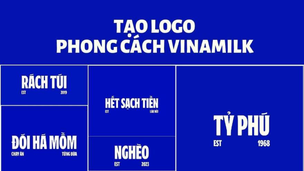 Hướng dẫn tạo avatar theo trend logo Vinamilk 