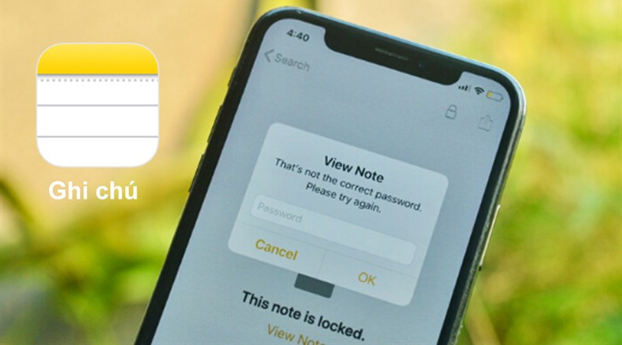Viết ghi chú trên iPhone nhớ đặt mật khẩu để bảo mật các nội dung quan trọng, hướng dẫn đơn giản nhất!
