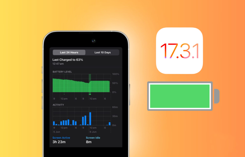 iOS 17.3.1: Thời lượng pin và hiệu năng trên dòng iPhone cũ