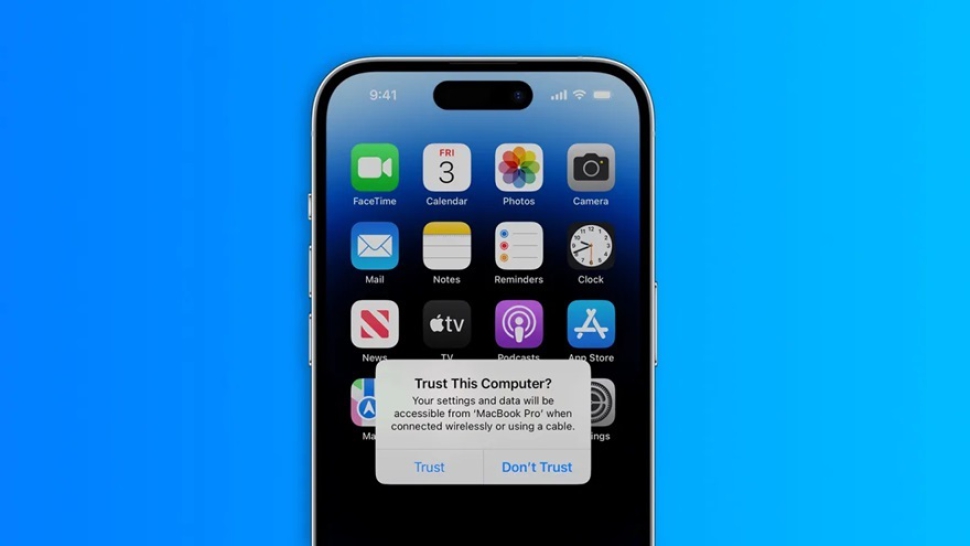 iOS 18.2 cho phép iPhone tin tưởng máy tính mới bằng Face ID