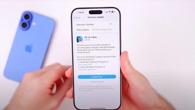 Có gì nổi bật bên trong  bản iOS 18.3 Beta 1 vừa phát hành?