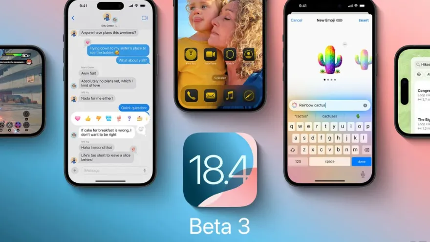 iOS 18.4 Beta 3 vừa được phát hành: Có gì mới?