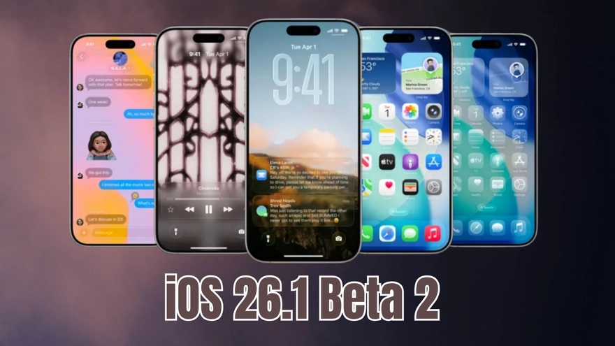 iOS 26.1 Beta 2: Liquid Glass trở lại và lợi hại hơn xưa