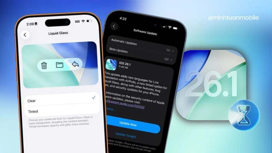 Tất tần tật các tính năng mới trong iOS 26.1 vừa ra mắt