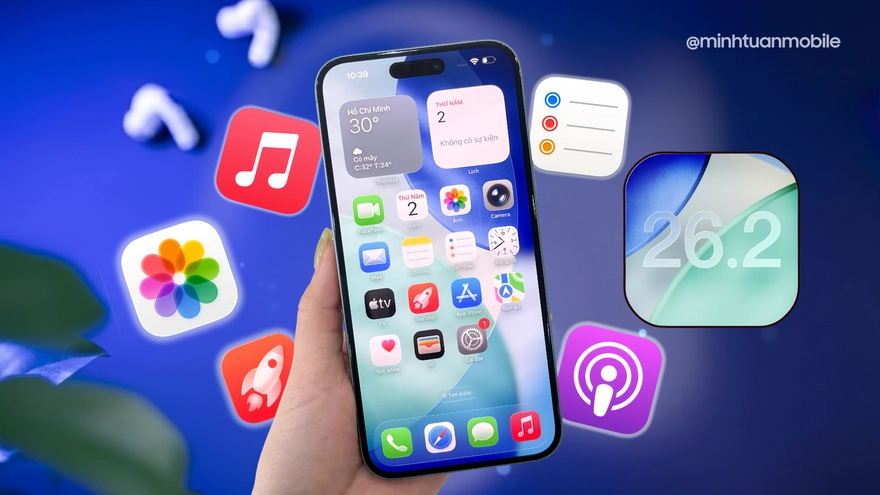 iOS 26.2 bổ sung loạt tính năng mới trên 6 ứng dụng iPhone