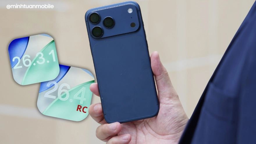 iOS 26.3.1 vs 26.4 RC: Bản cập nhật nào tối ưu pin tốt hơn?