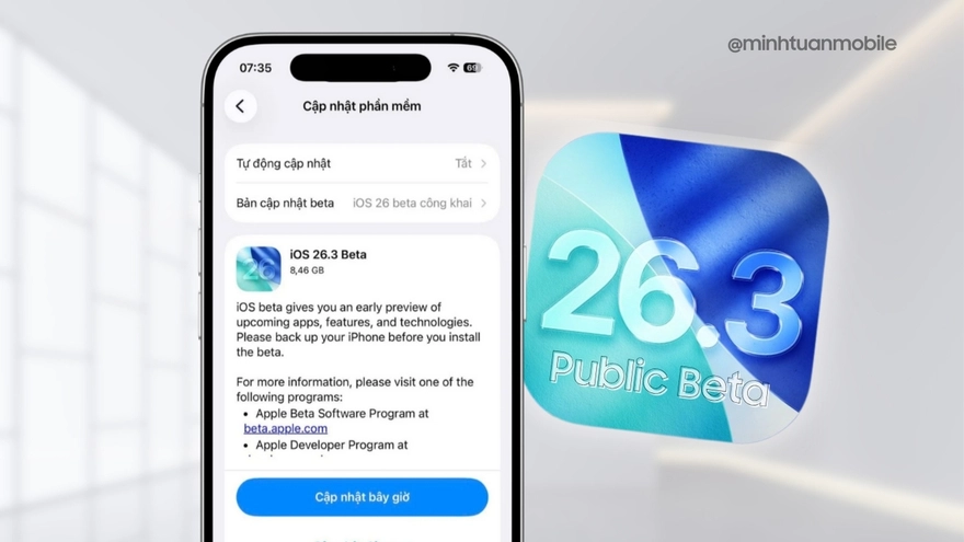 iOS 26.3 Public Beta 1 đến tay người dùng có gì đáng chú ý?