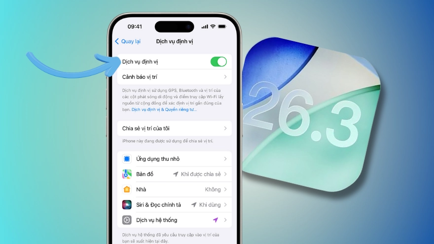 iOS 26.3: Tắt ngay 4 cài đặt này để máy mát, pin trâu