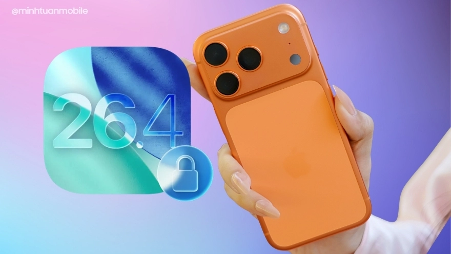 iOS 26.4 nâng cấp bảo mật, tự bật bảo vệ khi iPhone mất cắp