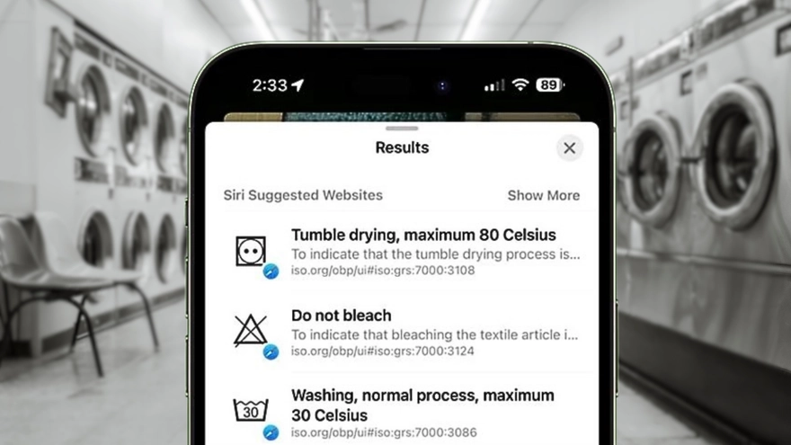 iOS 26 biến chiếc iPhone thành chuyên gia giặt ủi