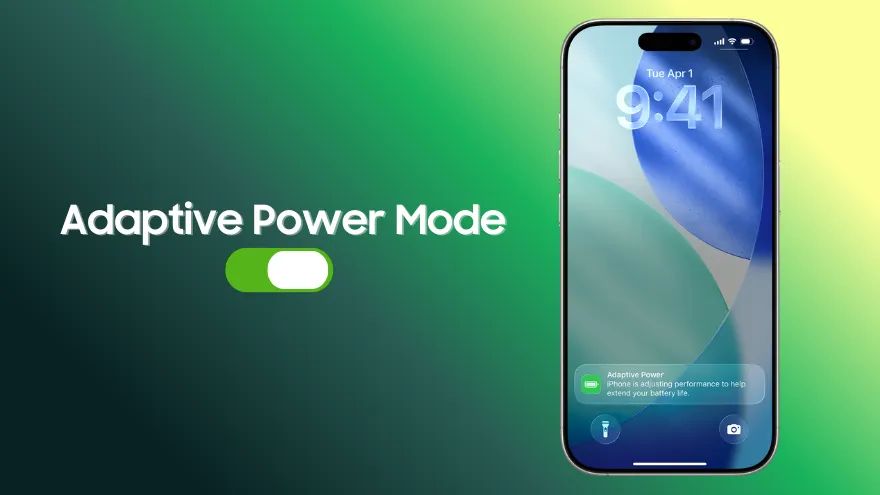 iOS 26: Cách bật tắt Chế độ nguồn thích ứng