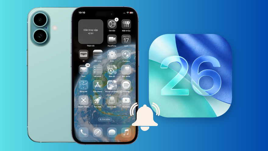 Apple bổ sung 7 nhạc chuông iPhone cực hay trong iOS 26