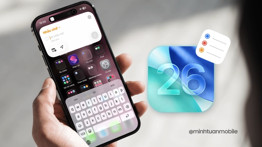 iOS 26: Tạo ghi chú nhanh không cần mở app cho người bận rộn