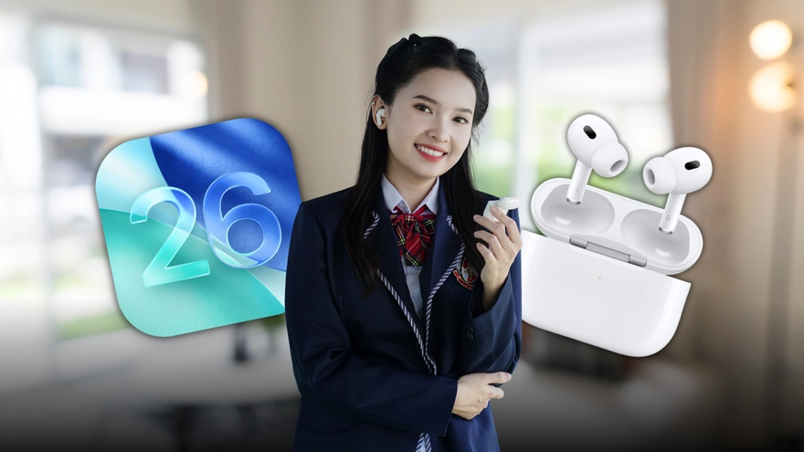 iOS 26: Tự động dừng nhạc khi ngủ quên trên AirPods Pro